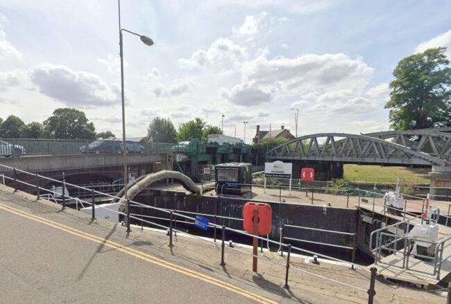 Man dies after car entered River Witham near Boston