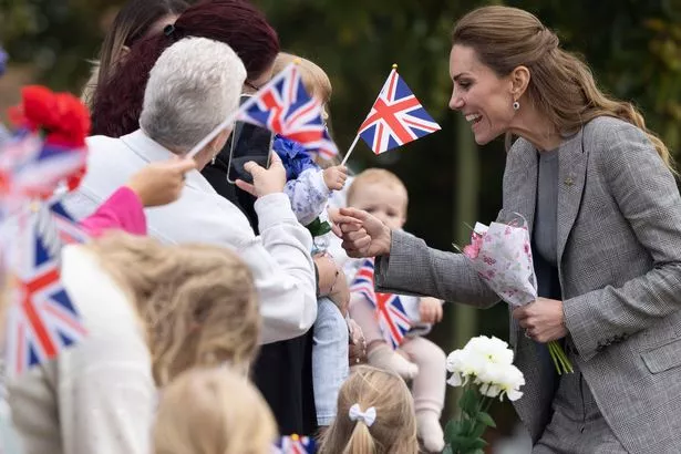 The Princess of Wales at RAF Coningsby